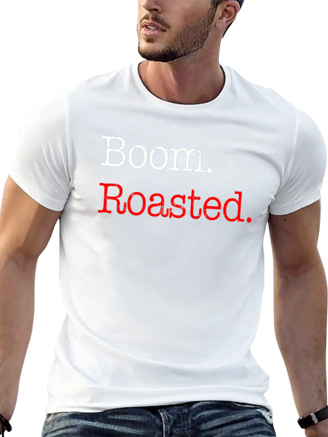 Boom Roasted Graphic Tee - Black T-Shirt