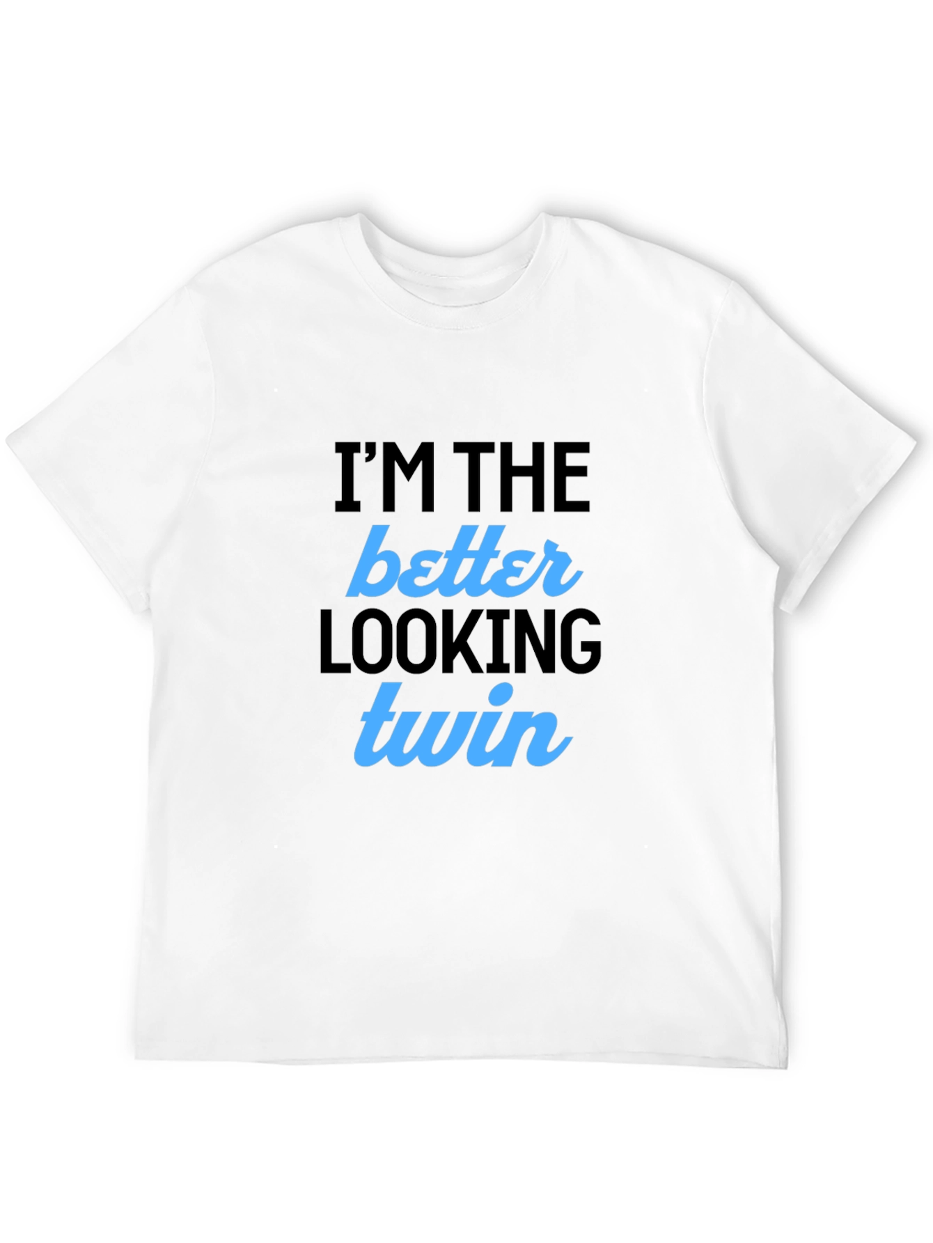 Better Looking Twin Black T-Shirt