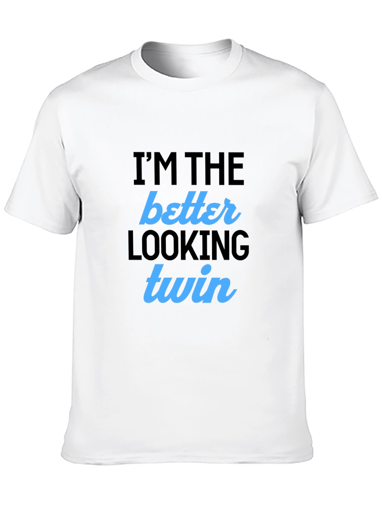 Better Looking Twin Black T-Shirt