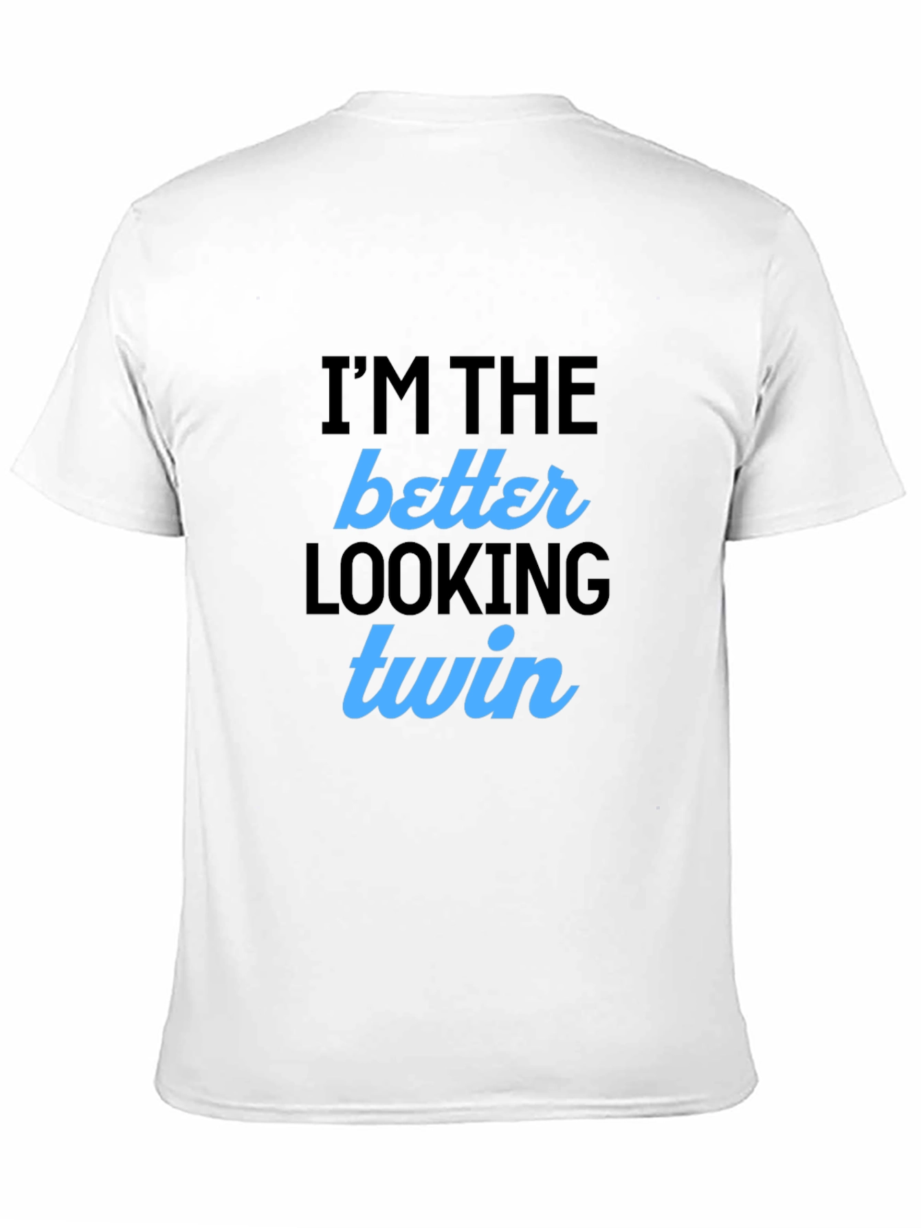 Better Looking Twin Black T-Shirt