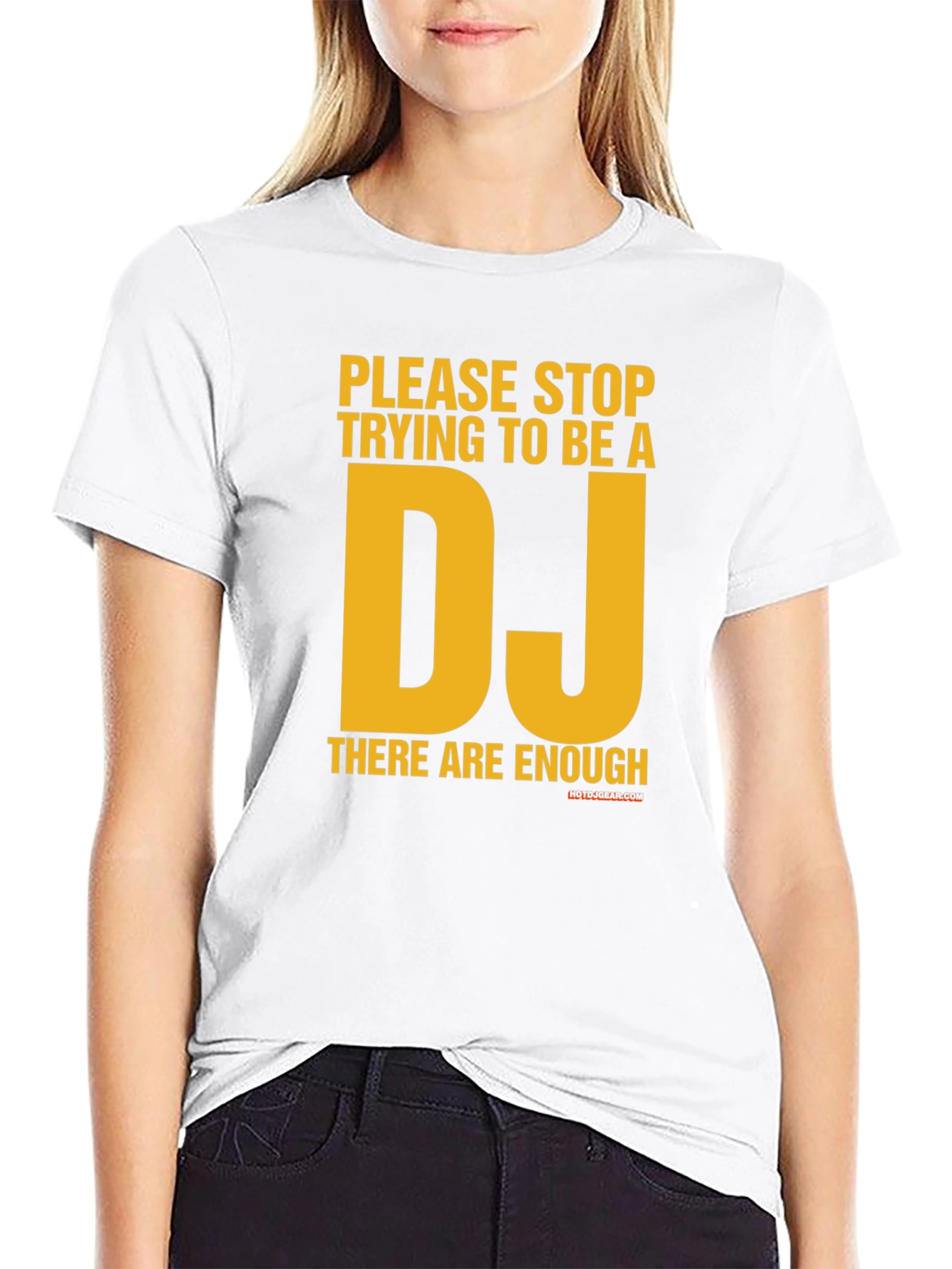 Stop Trying to Be a DJ Graphic T-Shirt