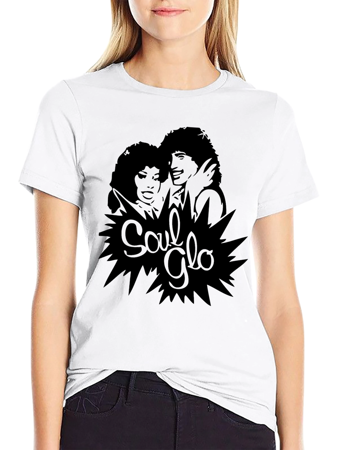 Soul Glo Graphic Tee - Unisex Black T-Shirt