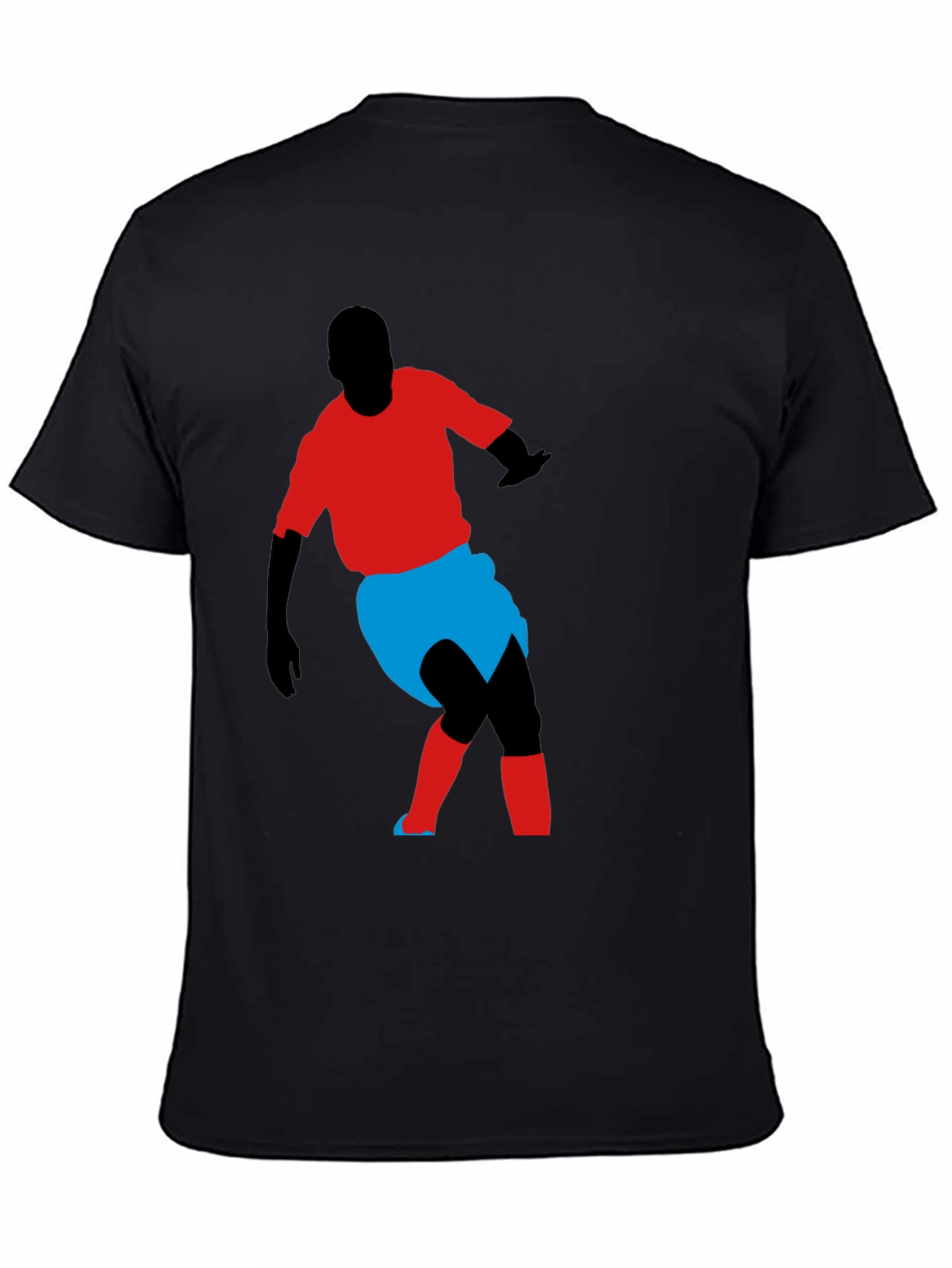 Soccer Player Graphic Tee - Stylish Comfort
