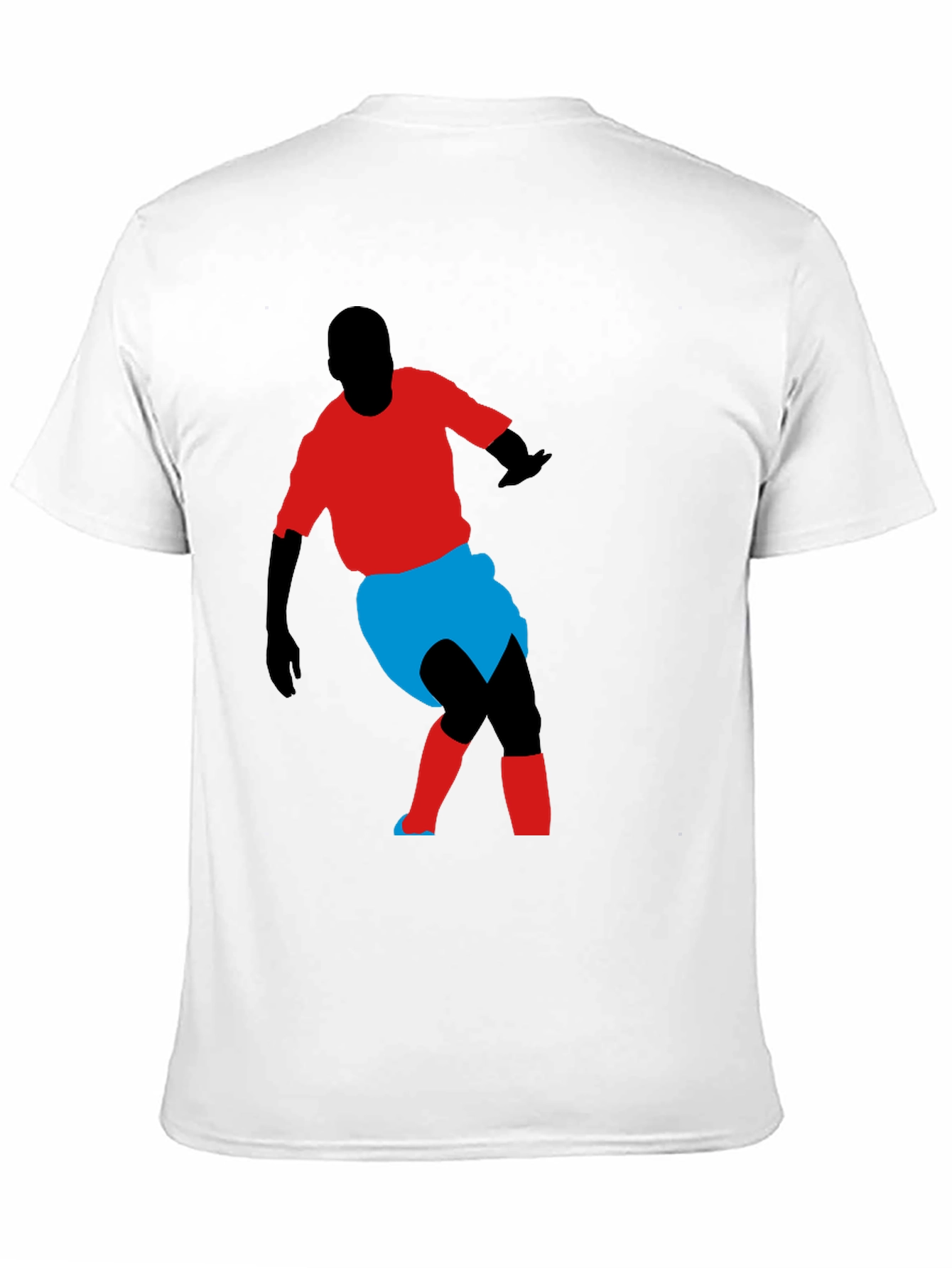 Soccer Player Graphic Tee - Stylish Comfort