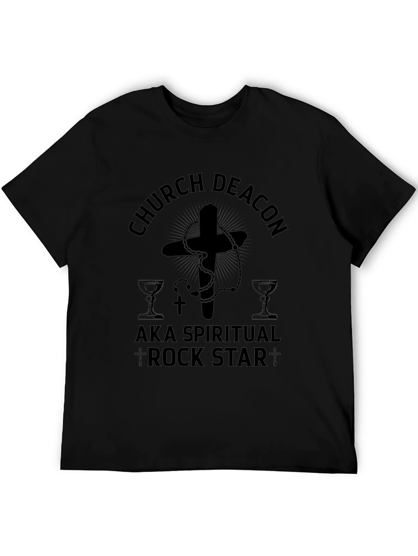 Church Deacon AKA Spiritual Rock Star T-Shirt