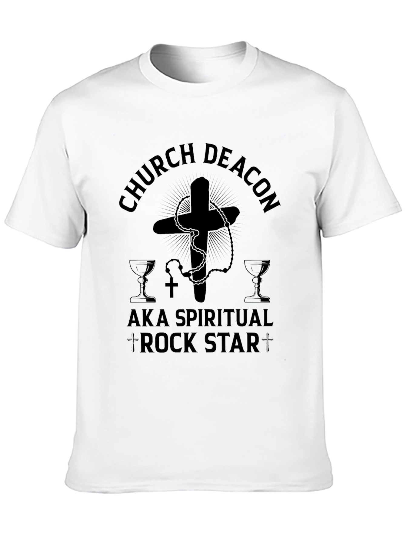 Church Deacon AKA Spiritual Rock Star T-Shirt