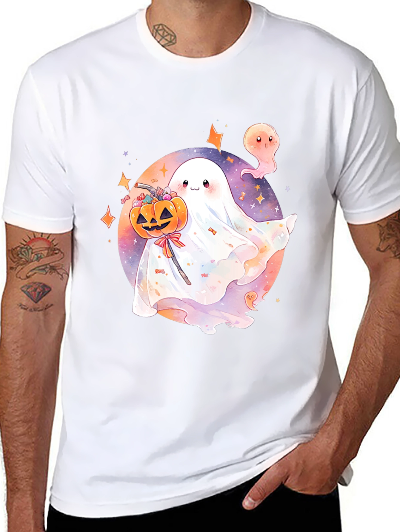 Cute Halloween Ghost T-Shirt