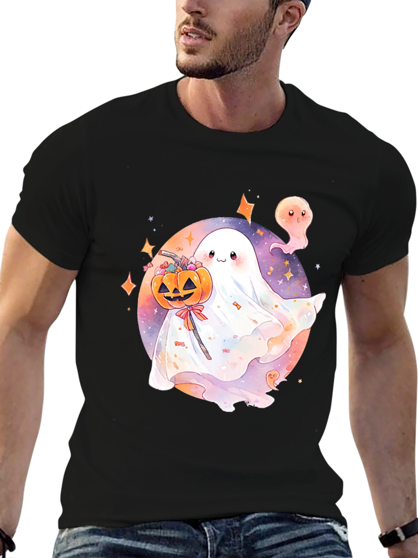 Cute Halloween Ghost T-Shirt