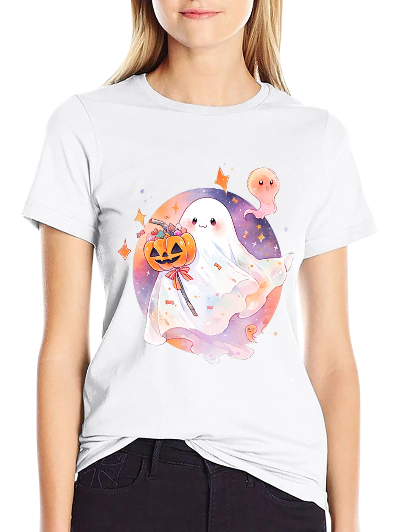 Cute Halloween Ghost T-Shirt