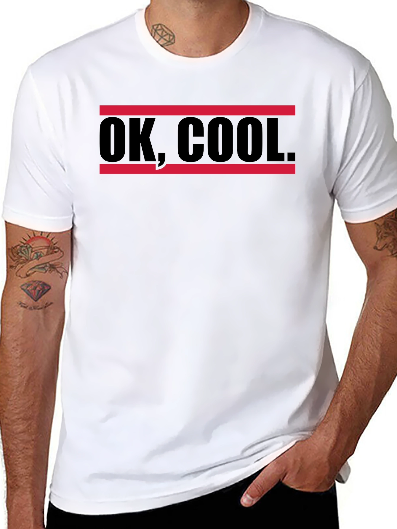 OK Cool Graphic Tee - Casual Comfort T-Shirt