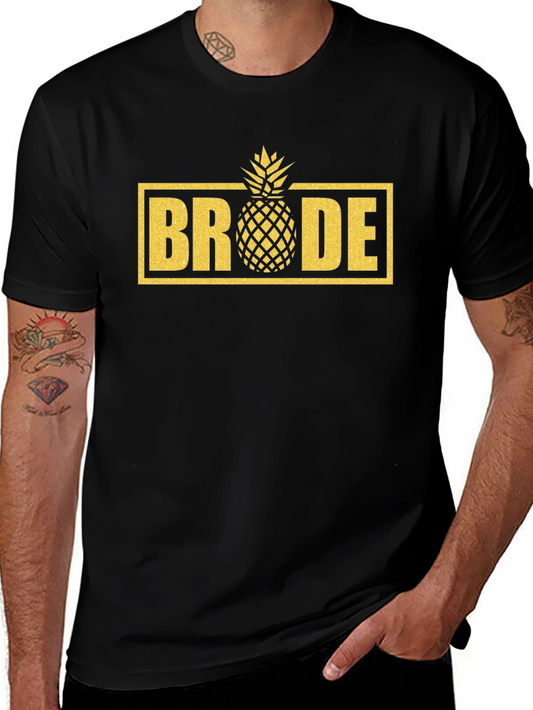 Pineapple Bro Tee - Tropical Party Shirt