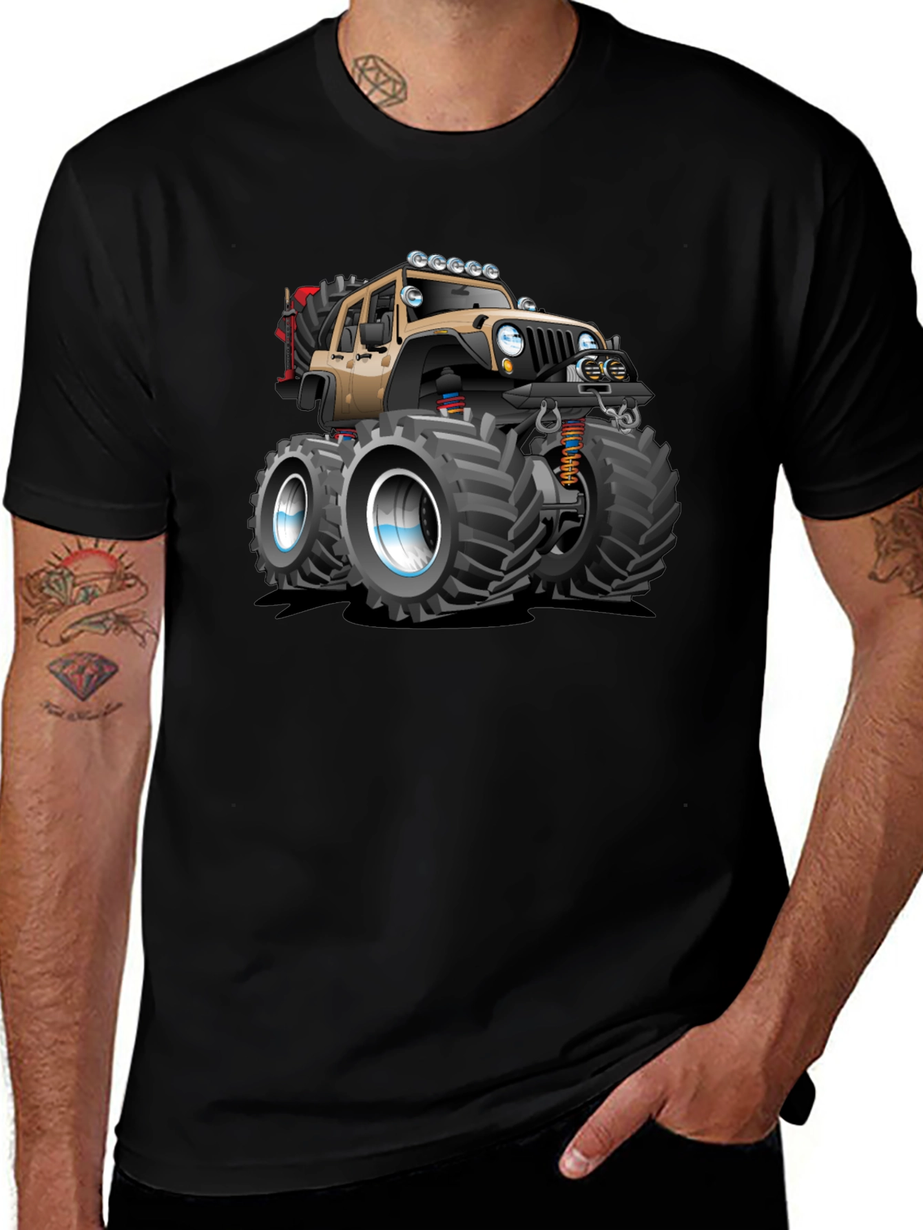 Monster Truck Graphic Tee - Off-Road Style