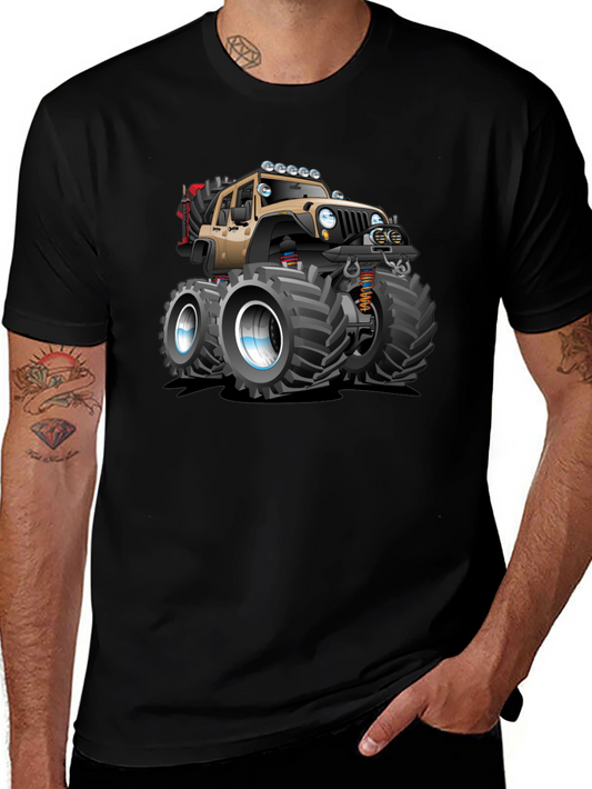 Monster Truck Graphic Tee - Off-Road Style