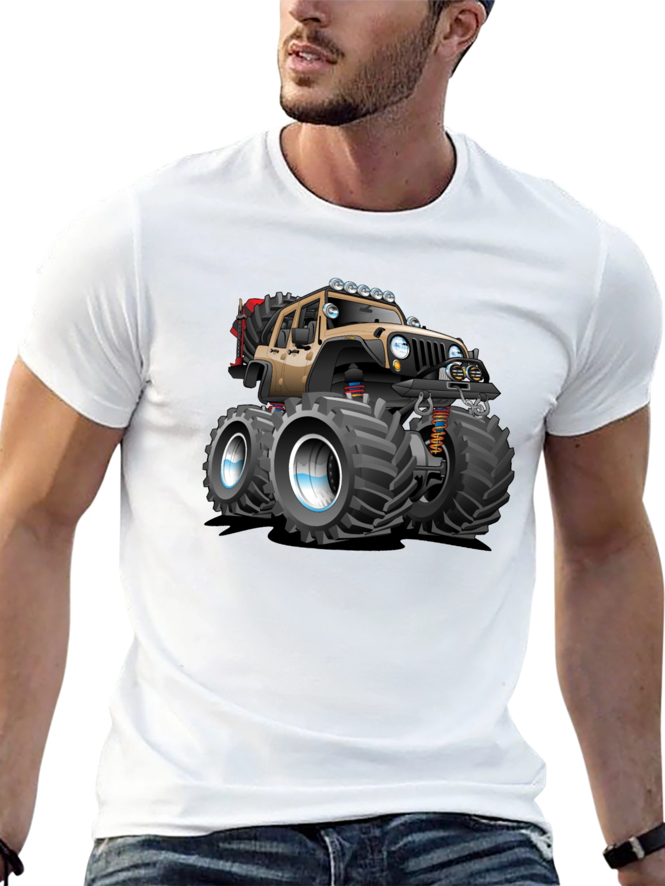 Monster Truck Graphic Tee - Off-Road Style