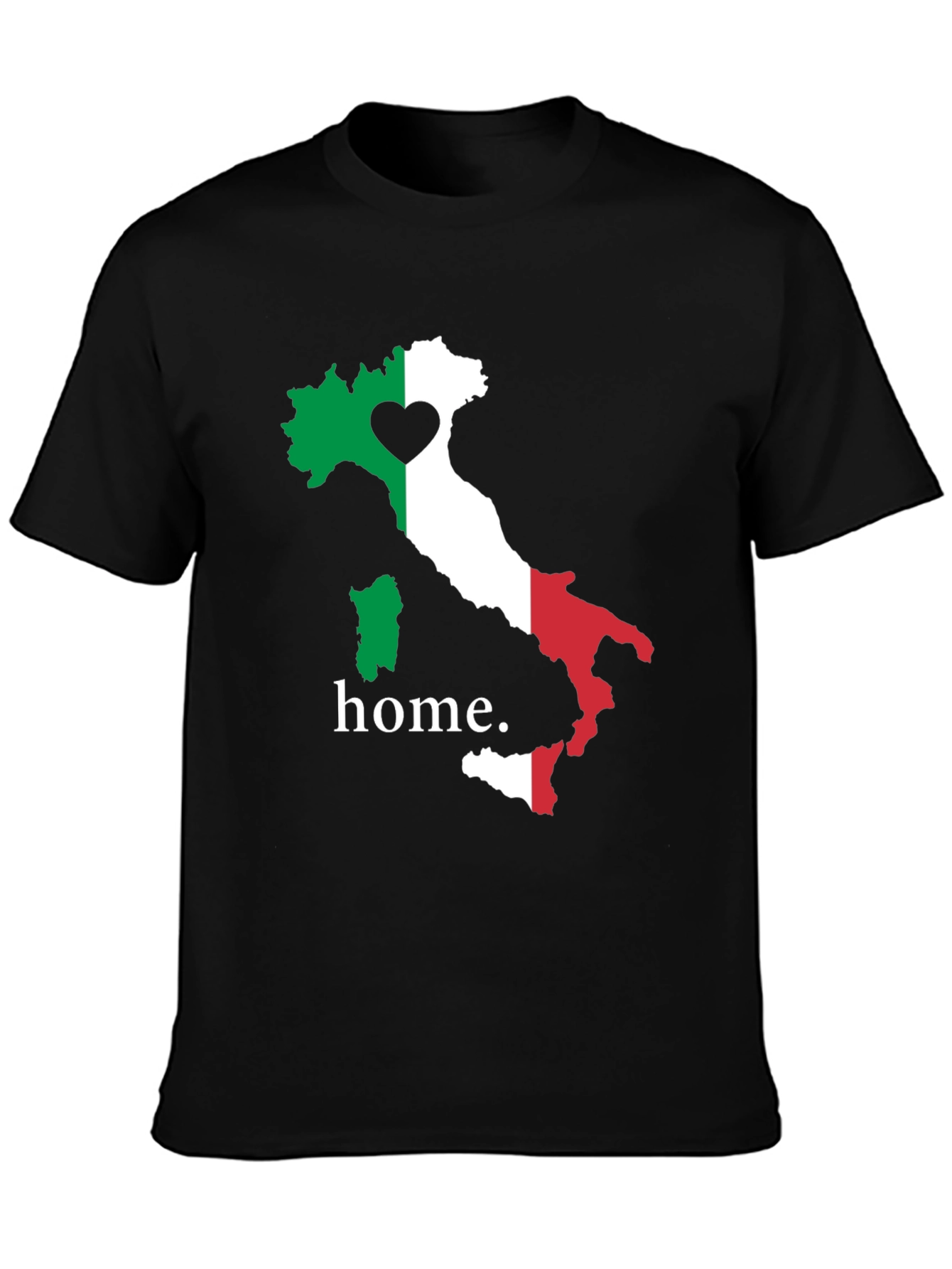 Italy Map Home T-Shirt