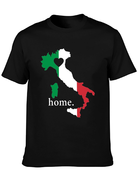 Italy Map Home T-Shirt