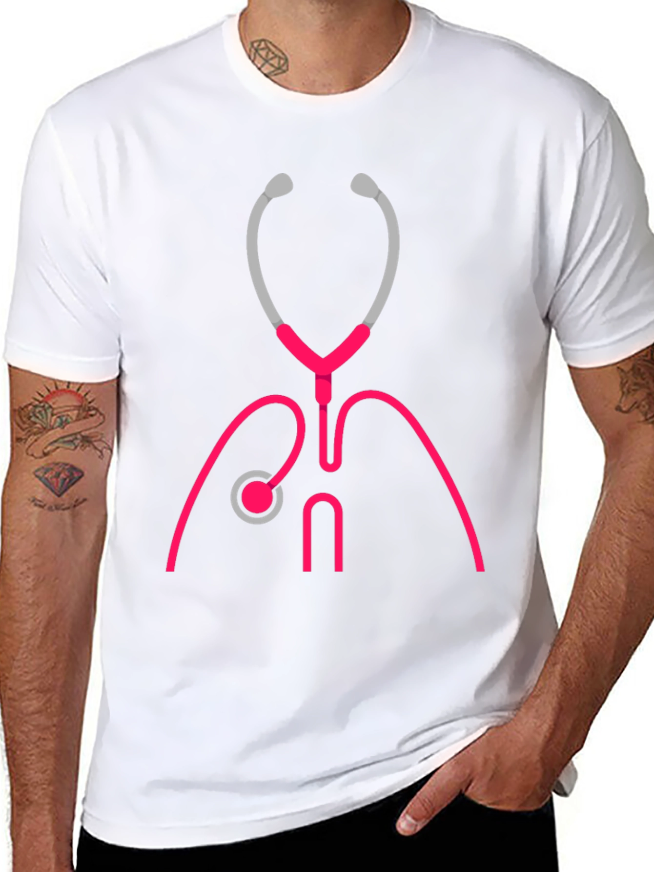 Doctor Stethoscope Graphic Tee