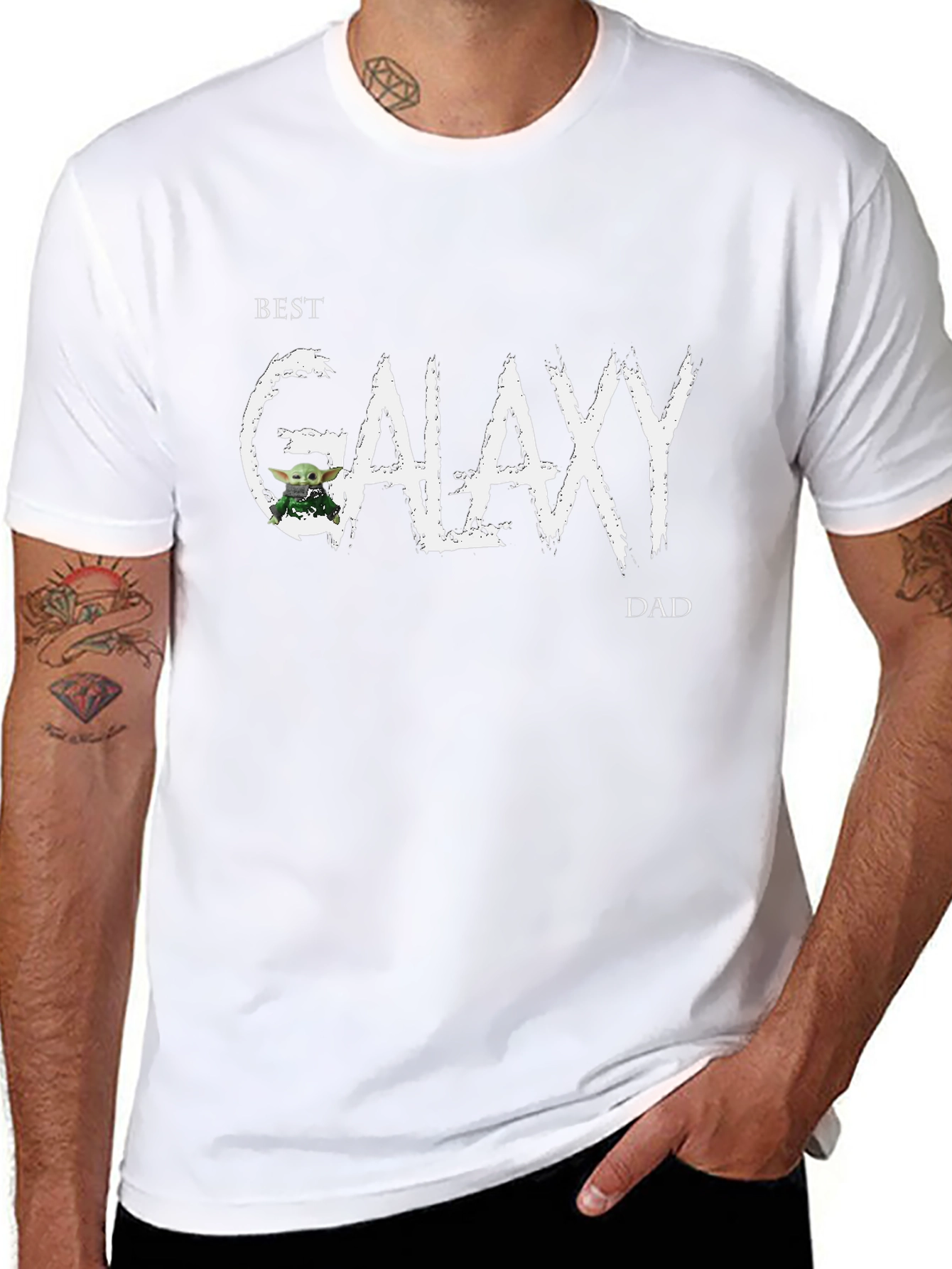 Best Galaxy Dad T-Shirt