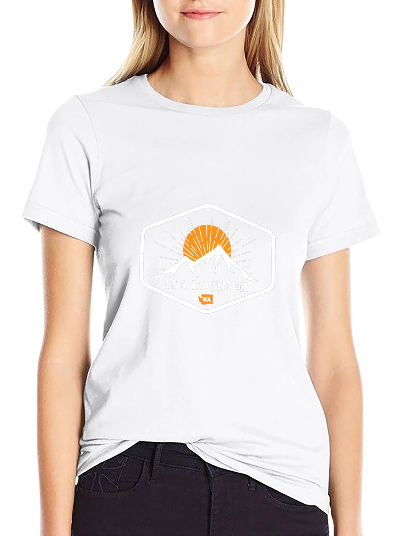 Mt. Rainier T-Shirt - Washington State Souvenir