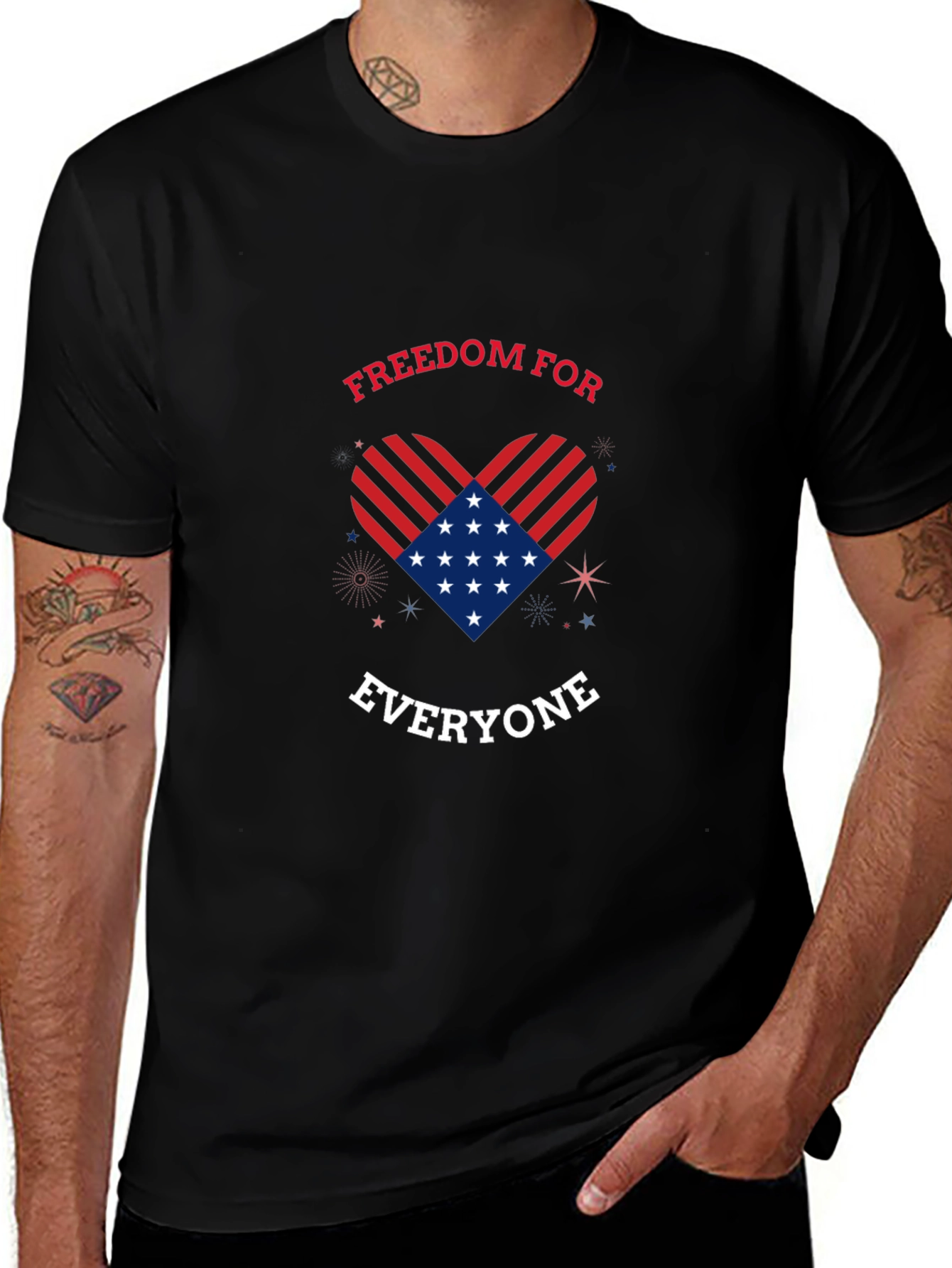 Freedom For Everyone Patriotic T-Shirt