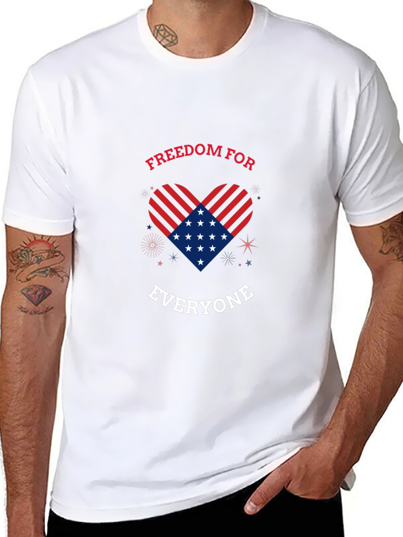 Freedom For Everyone Patriotic T-Shirt