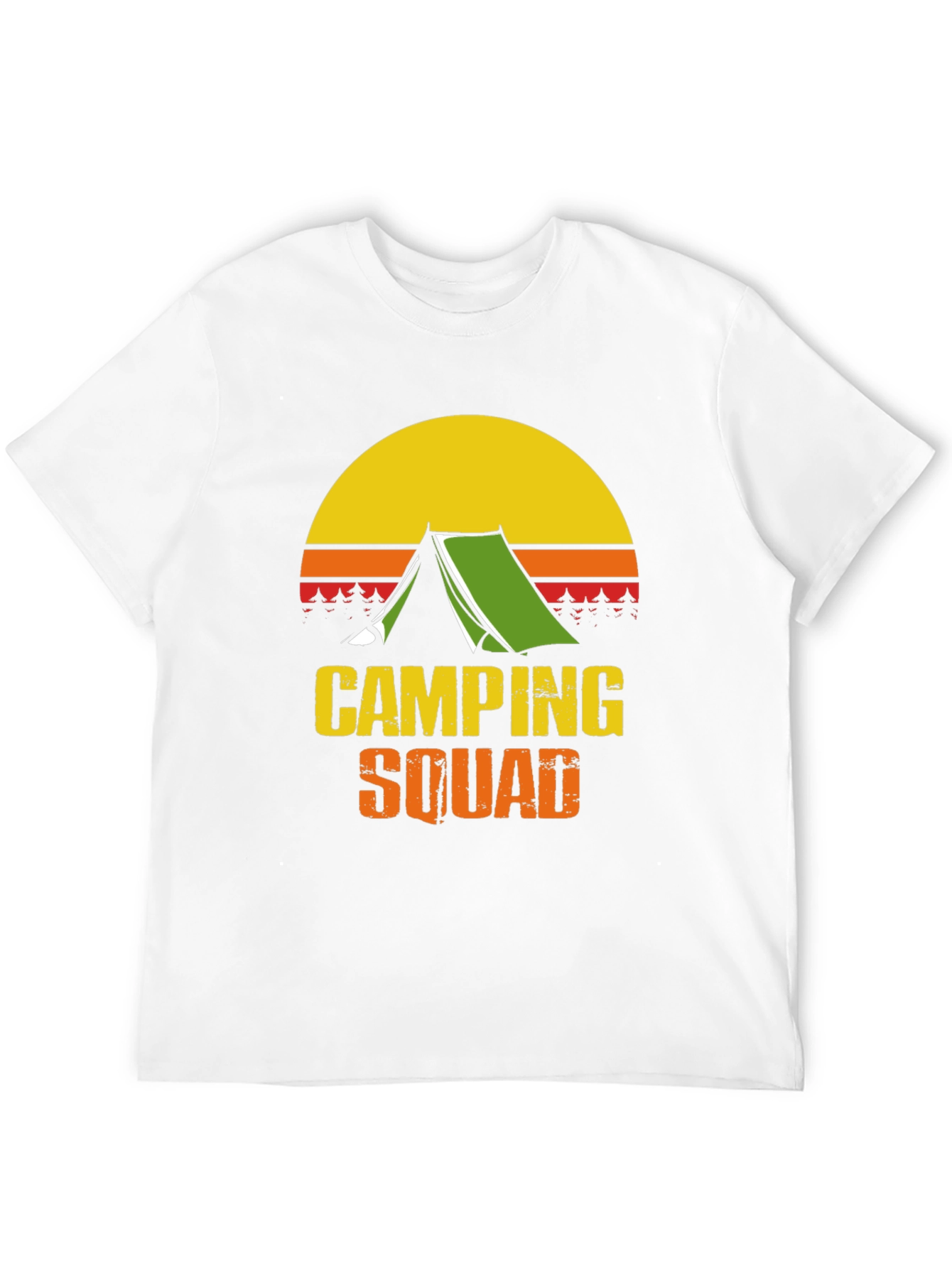 Camping Squad Graphic Tee - Outdoor Adventure T-Shirt