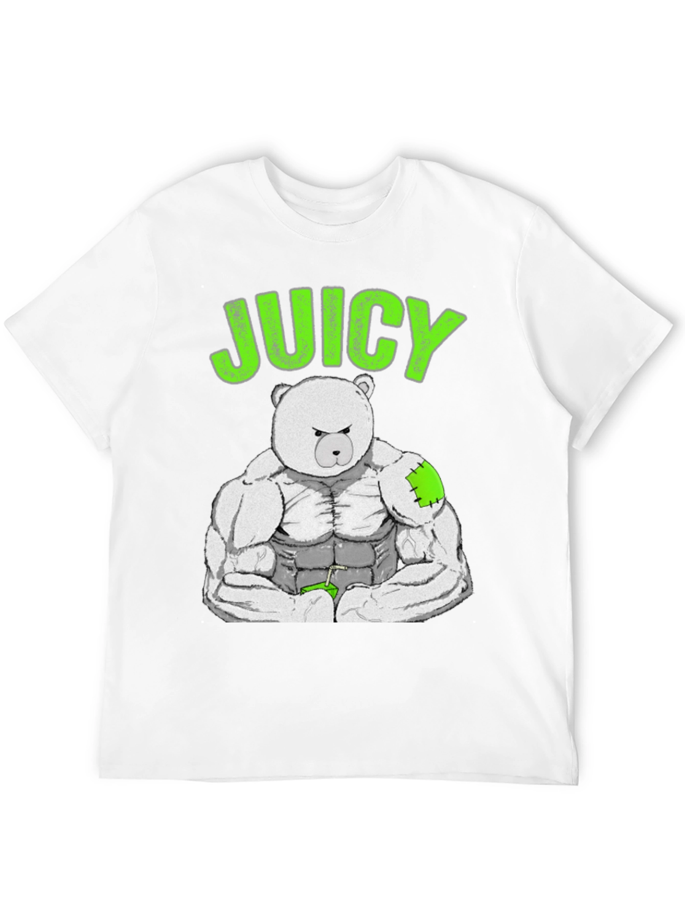 Juicy Buff Bear T-Shirt - Funny Gym Tee