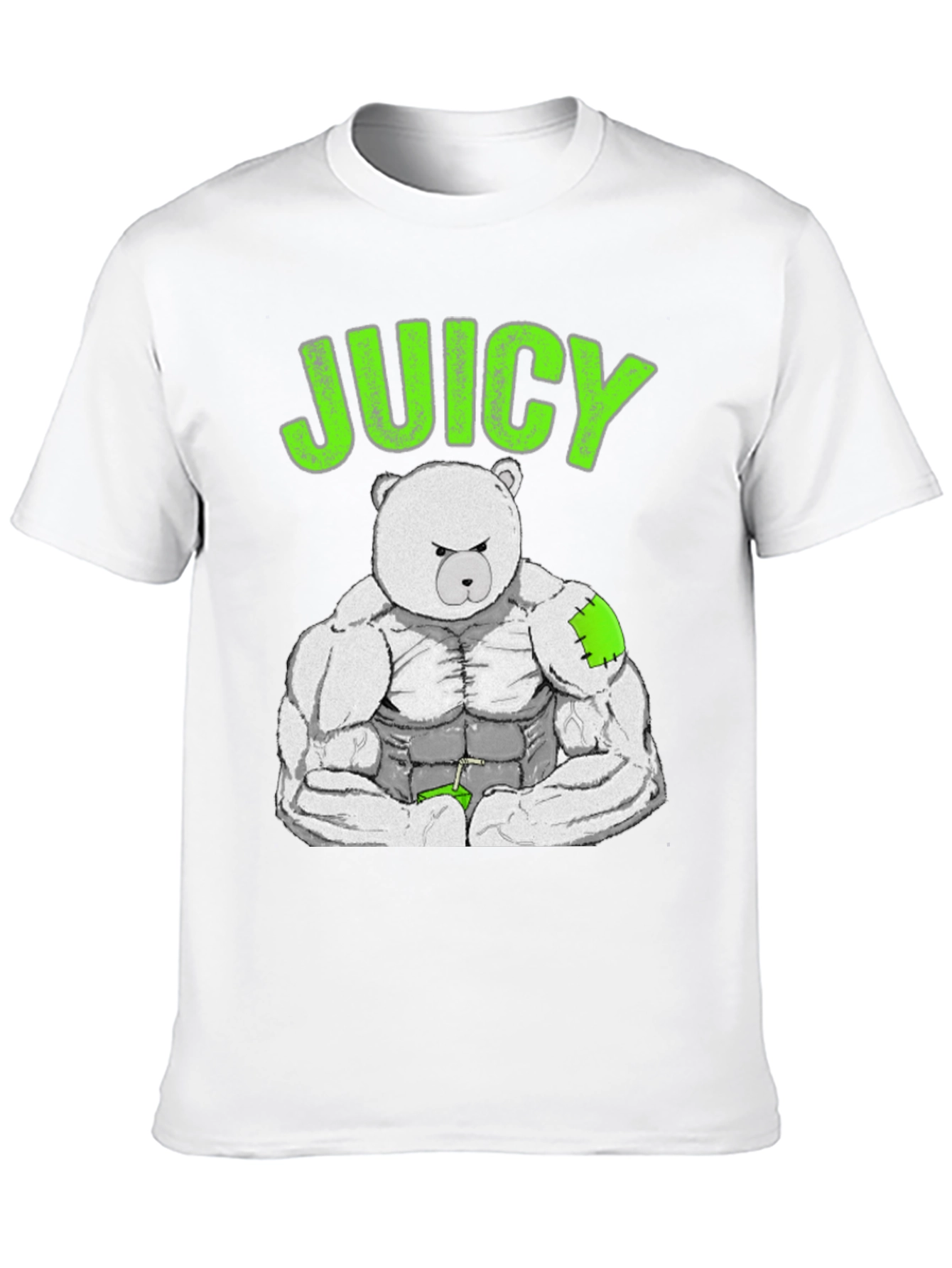 Juicy Buff Bear T-Shirt - Funny Gym Tee