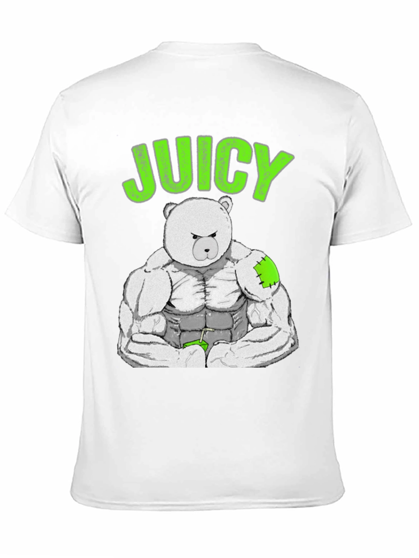 Juicy Buff Bear T-Shirt - Funny Gym Tee