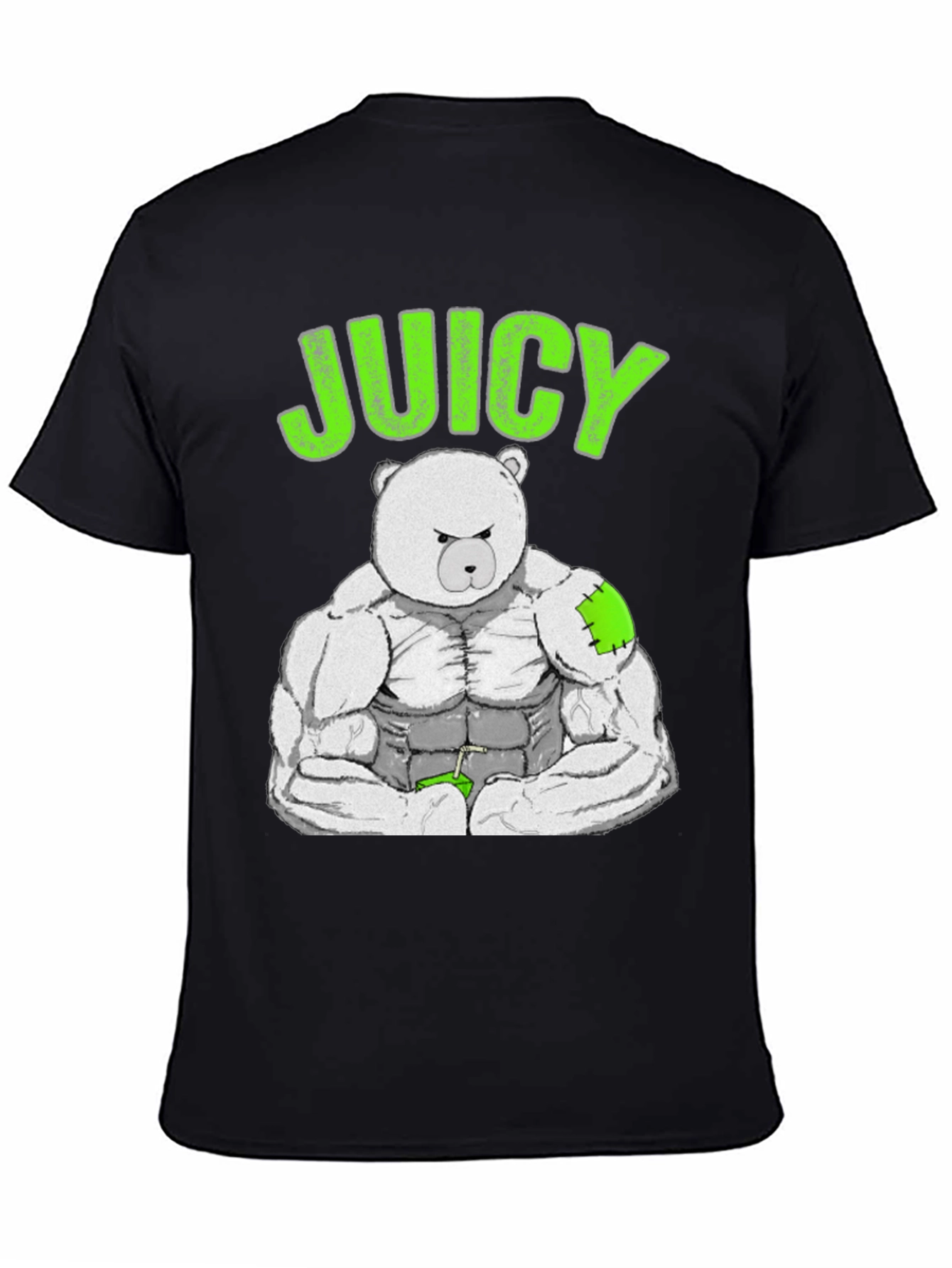 Juicy Buff Bear T-Shirt - Funny Gym Tee