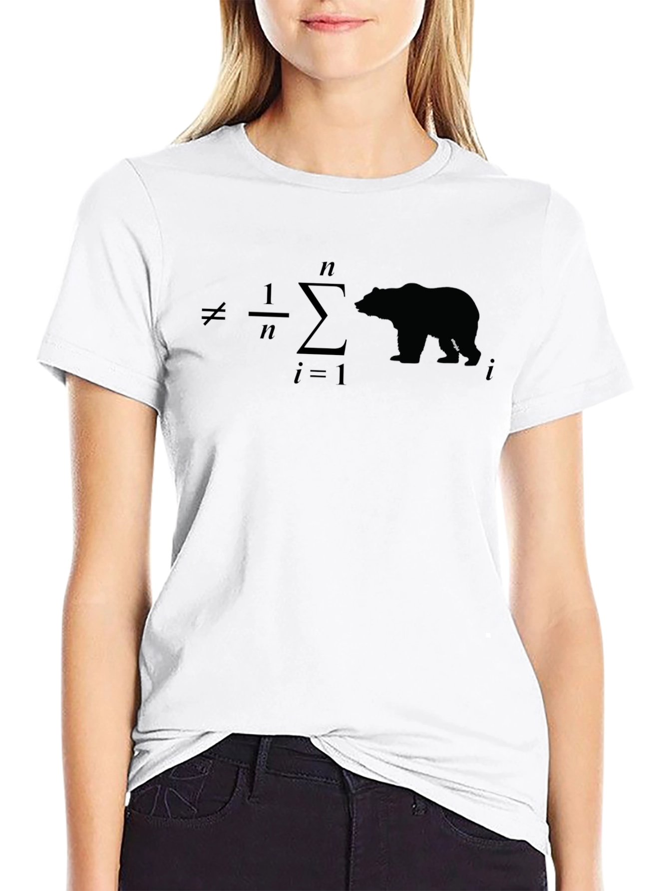 Mathematical Humor Bear Market Tee