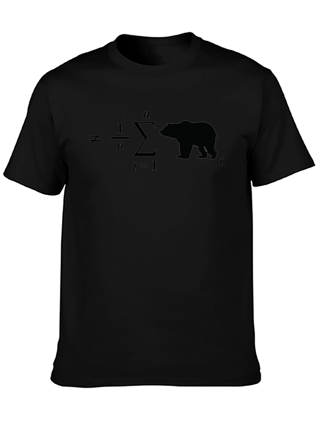 Mathematical Humor Bear Market Tee