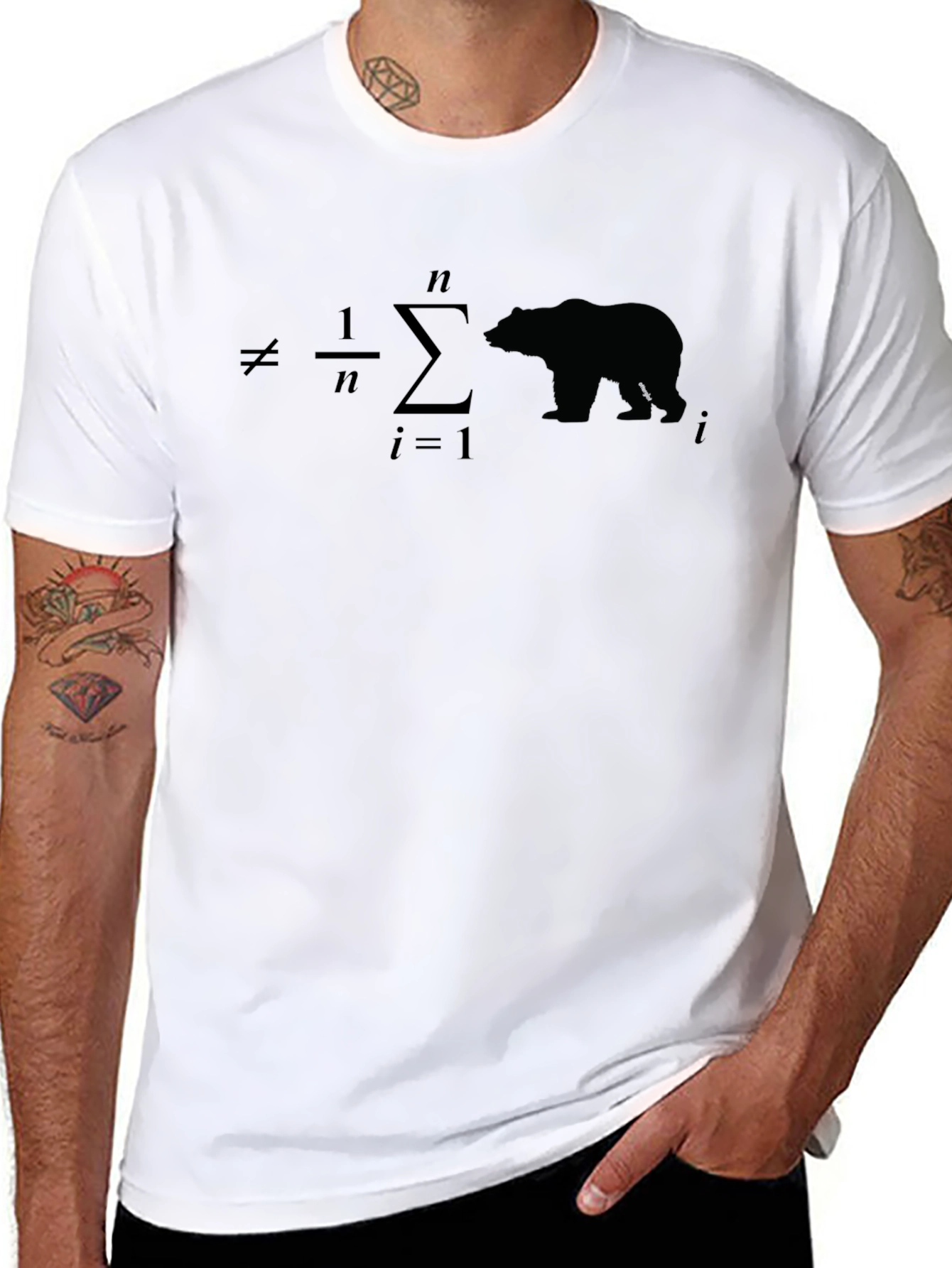 Mathematical Humor Bear Market Tee