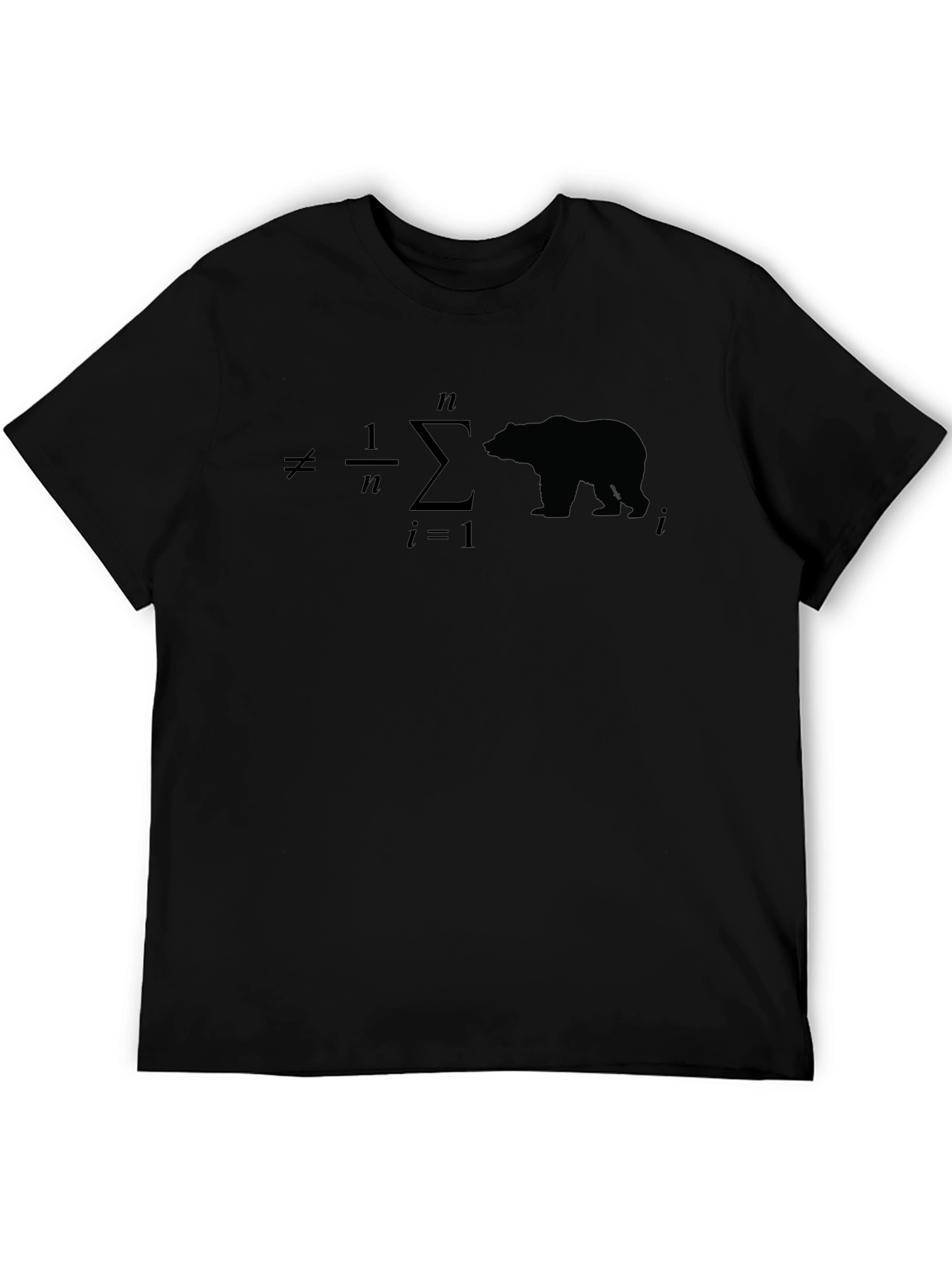 Mathematical Humor Bear Market Tee