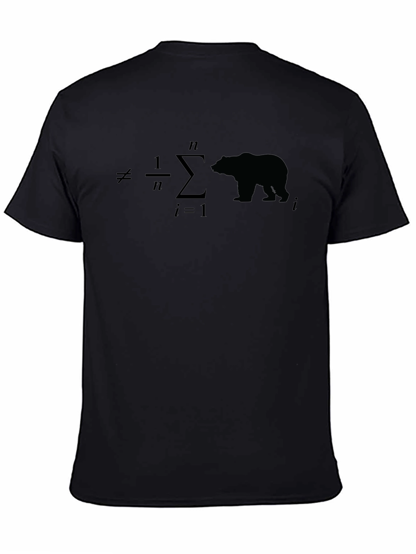 Mathematical Humor Bear Market Tee