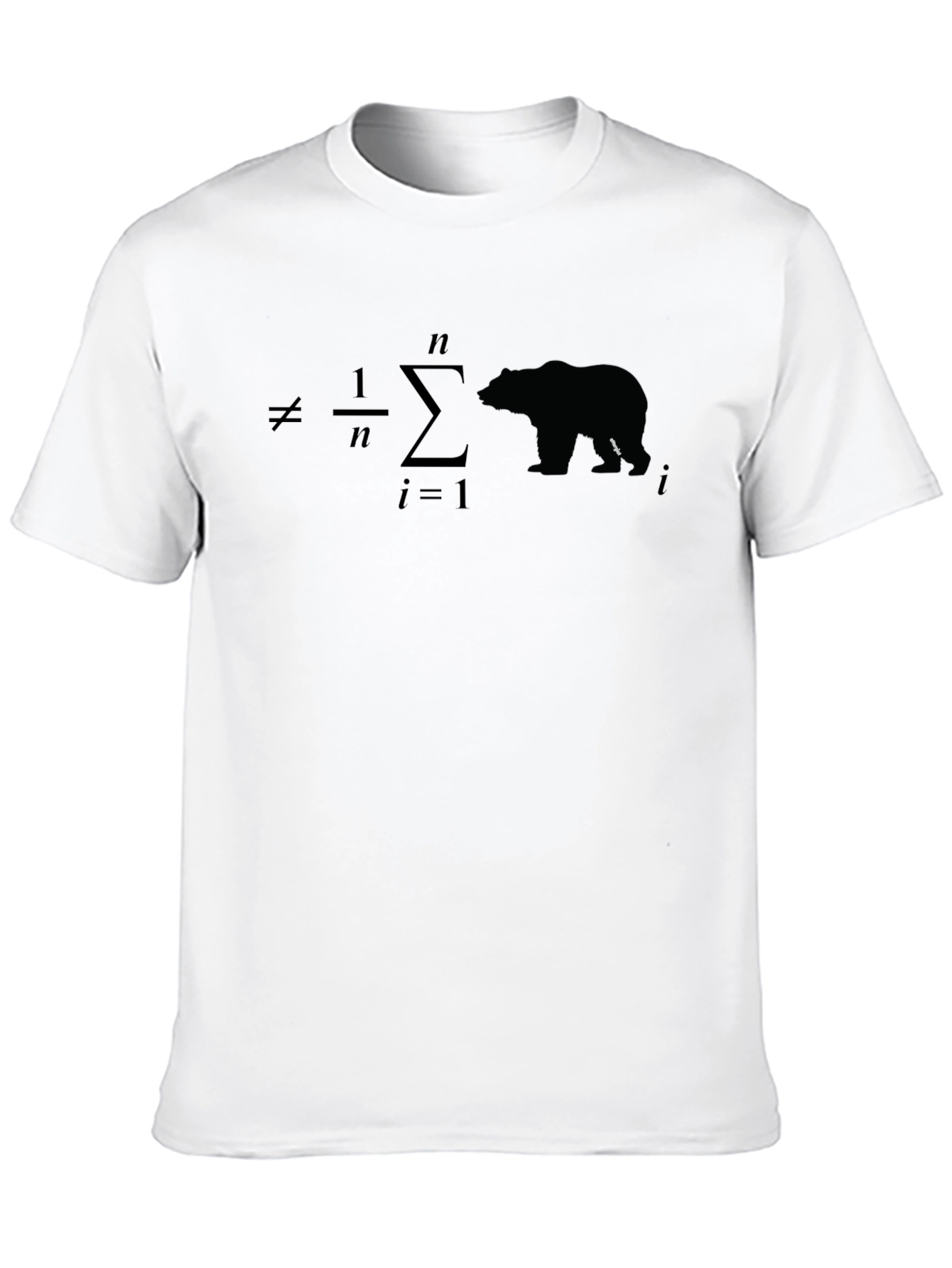 Mathematical Humor Bear Market Tee