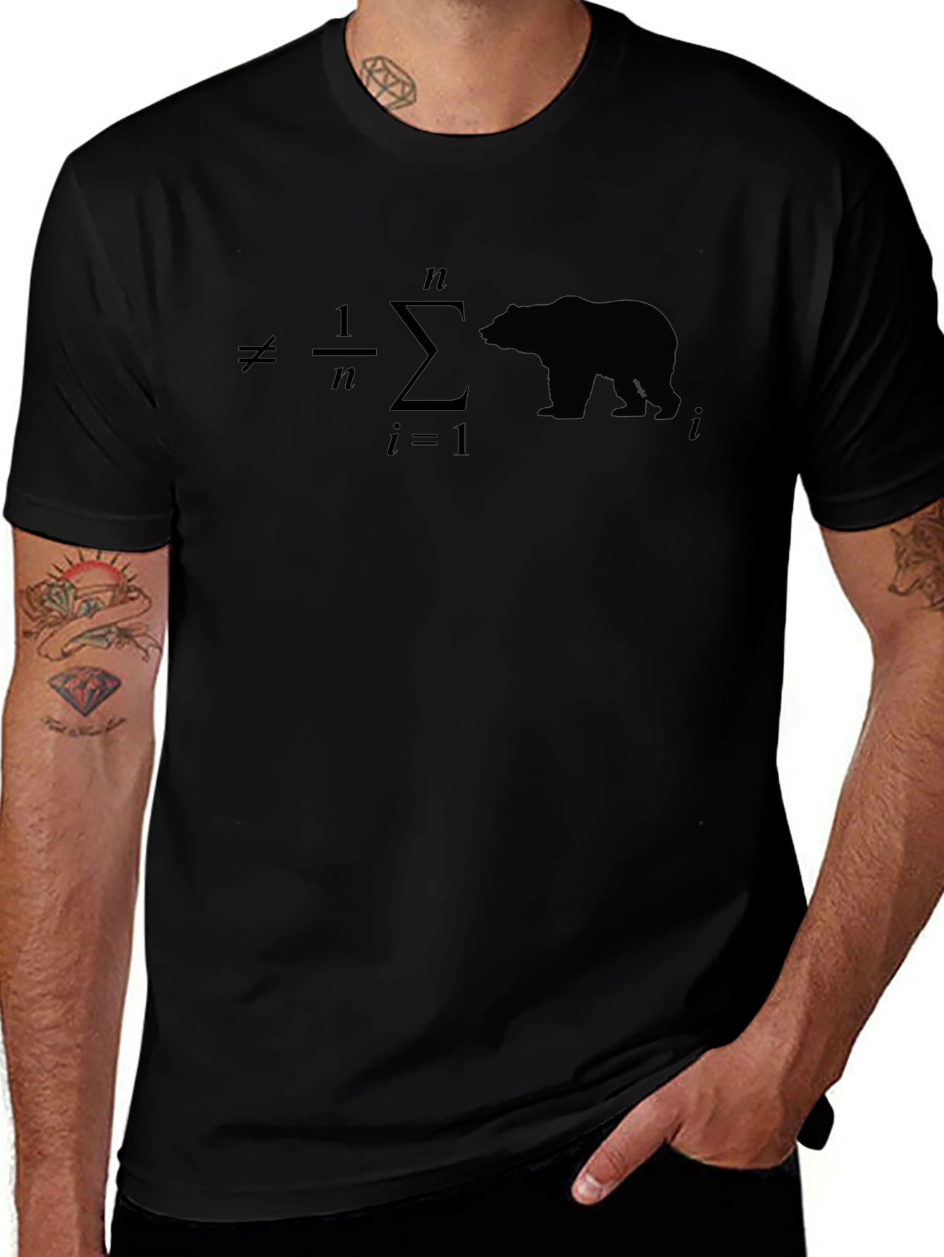 Mathematical Humor Bear Market Tee