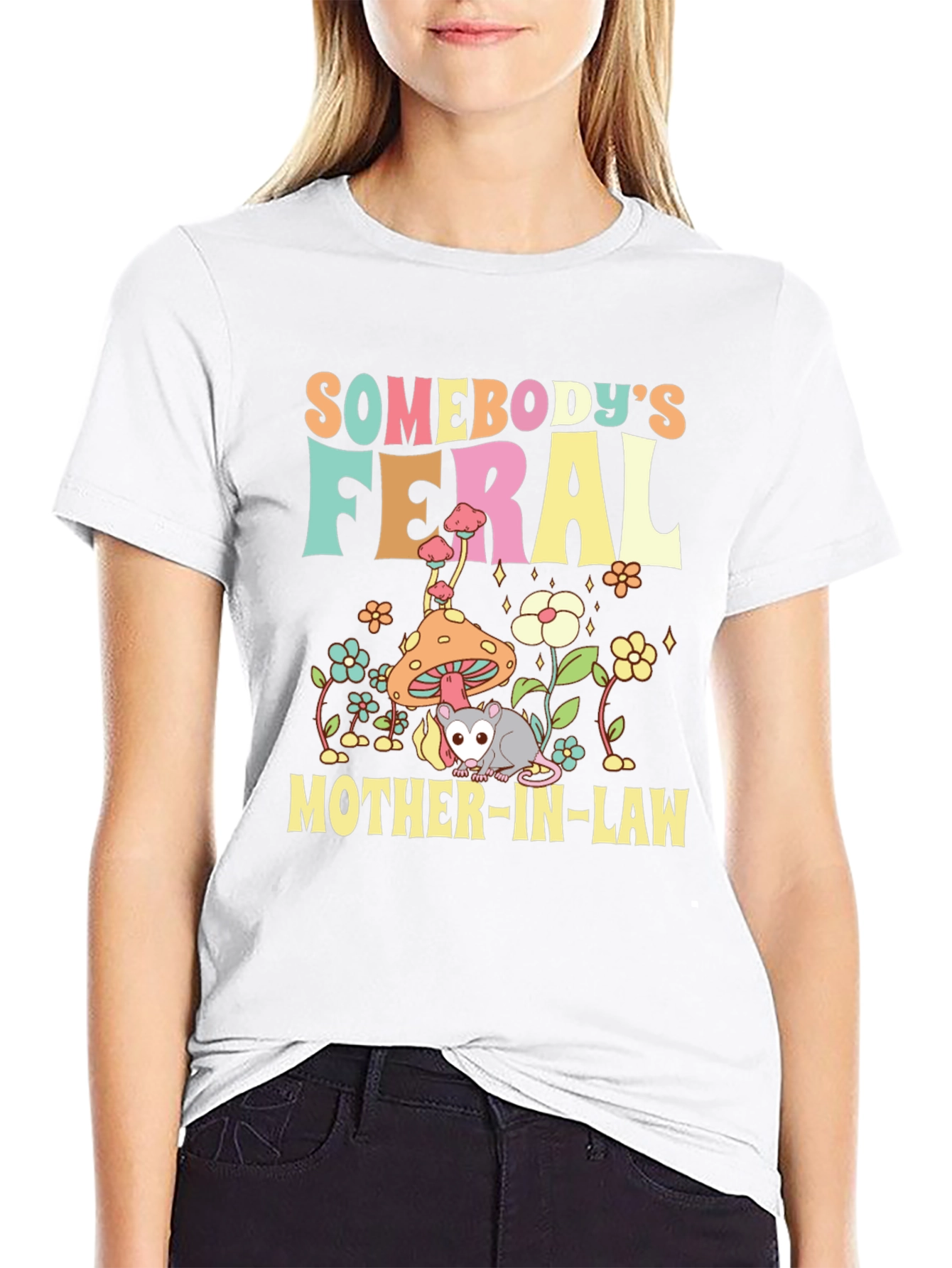 Feral Mother-In-Law Graphic Tee