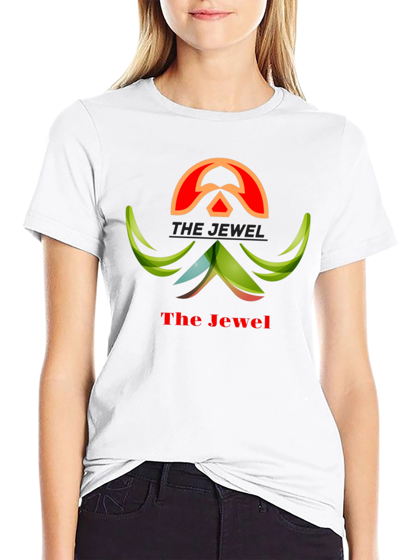 The Jewel Black Graphic Tee - Stylish Design