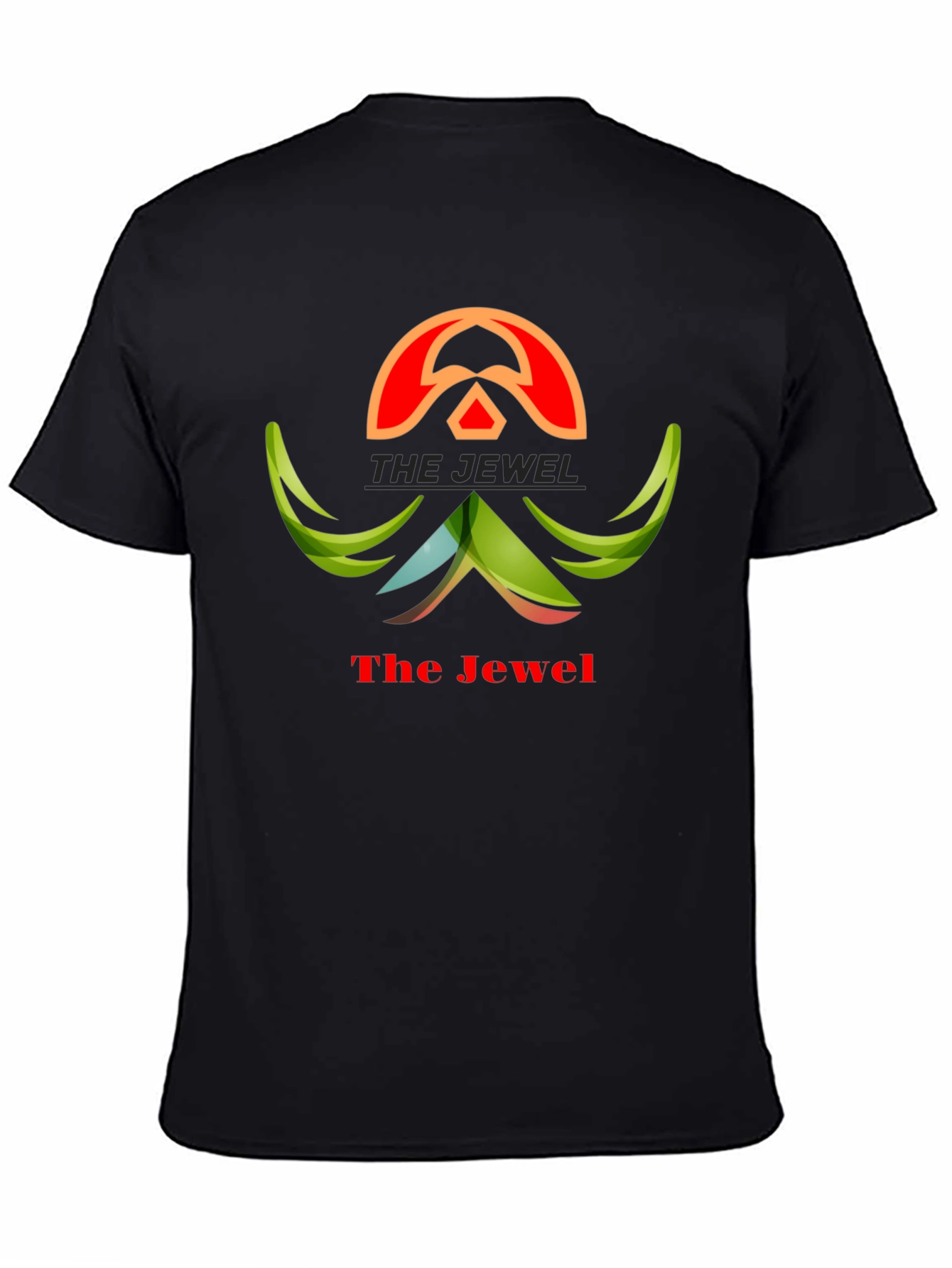 The Jewel Black Graphic Tee - Stylish Design