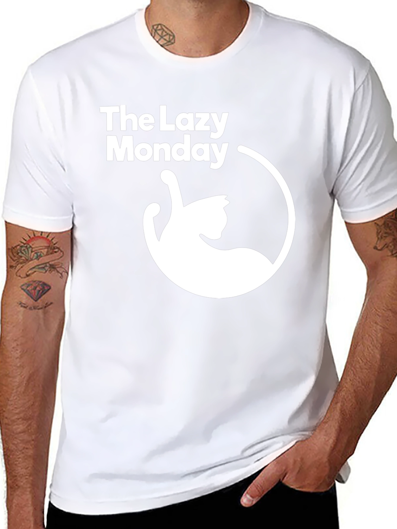 The Lazy Monday T-Shirt - Relaxed Fit Soft Cotton