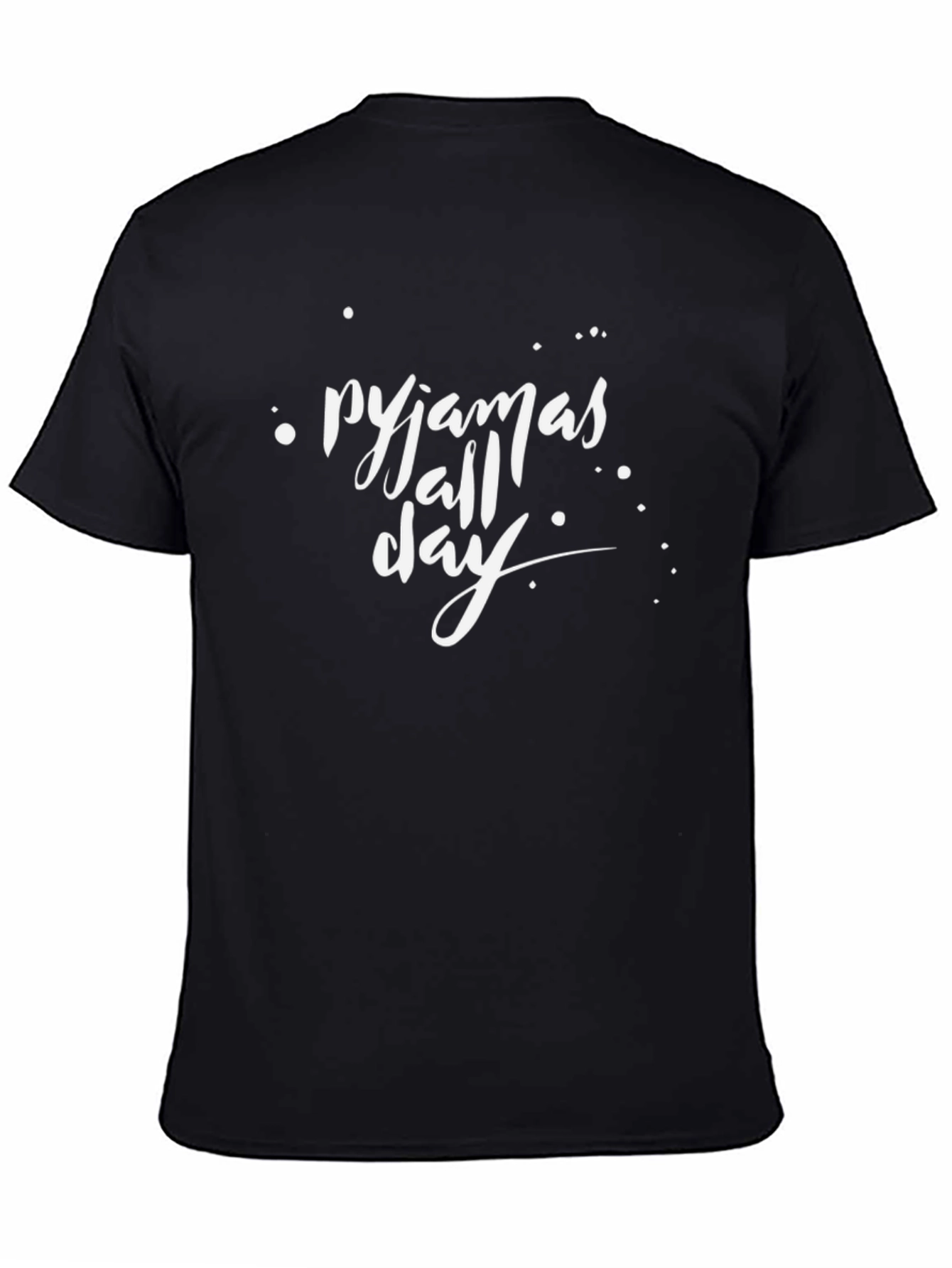 Pyjamas All Day Black T-Shirt