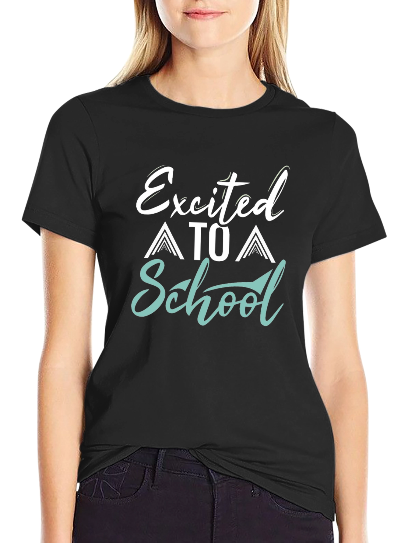Excited to School Graphic Tee