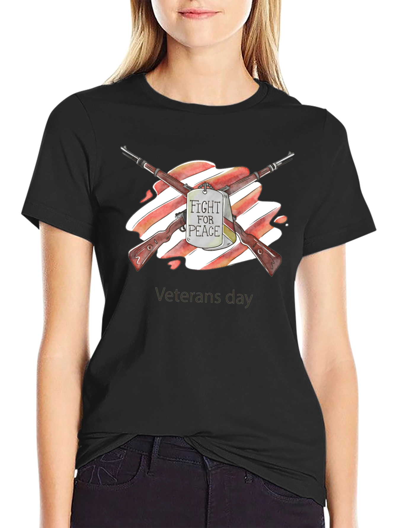 Fight for Peace Veterans Day T-Shirt