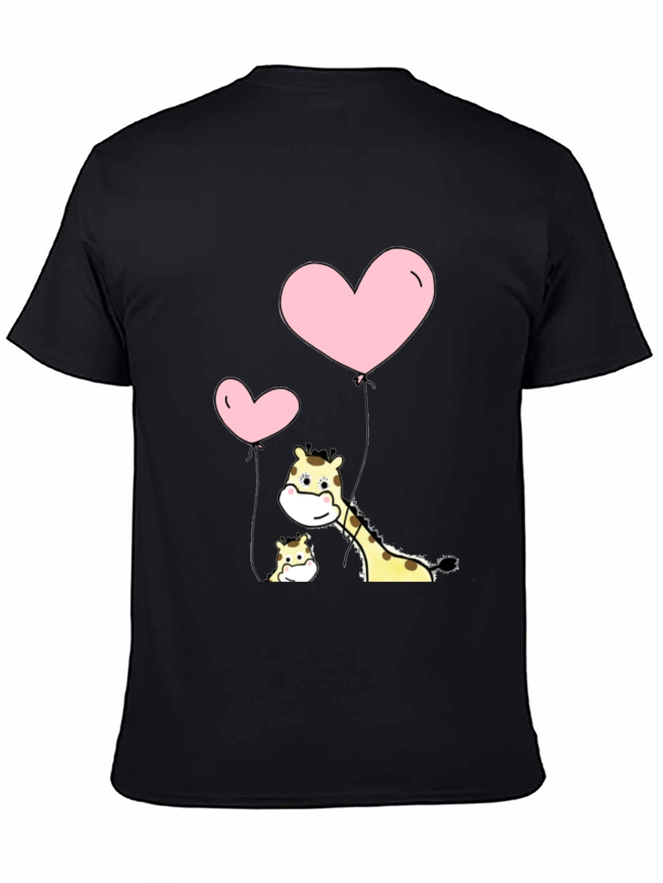 Giraffe Love Heart T-Shirt