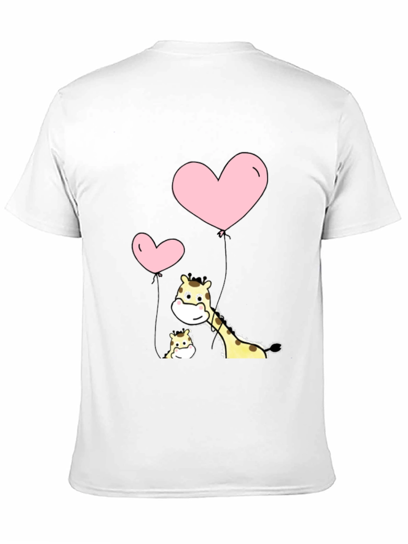Giraffe Love Heart T-Shirt