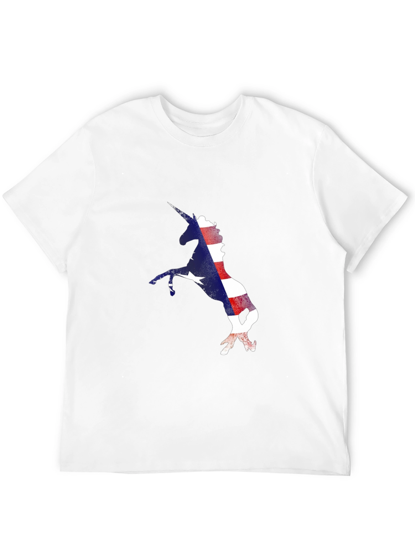 American Flag Unicorn Graphic Tee