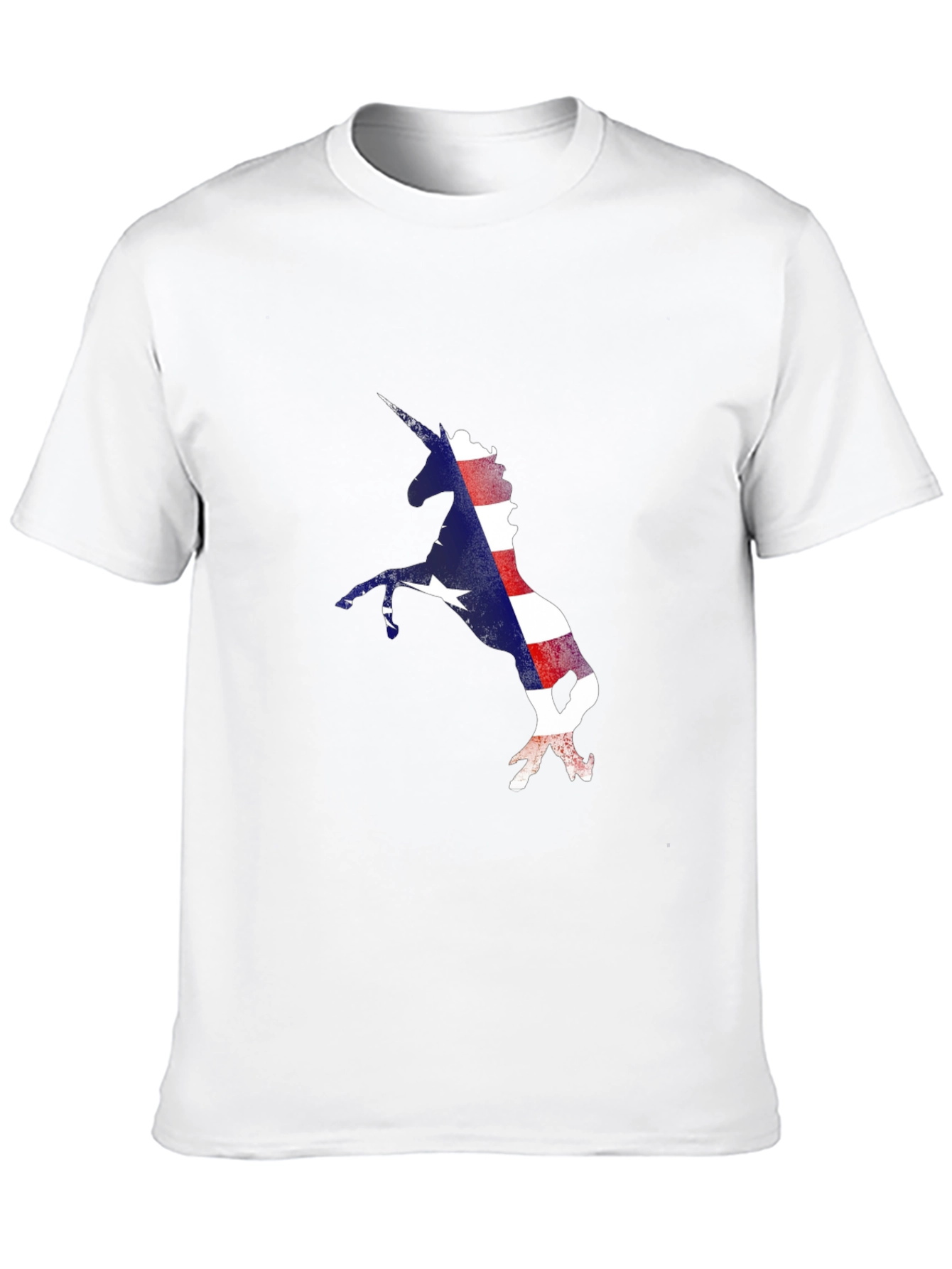 American Flag Unicorn Graphic Tee