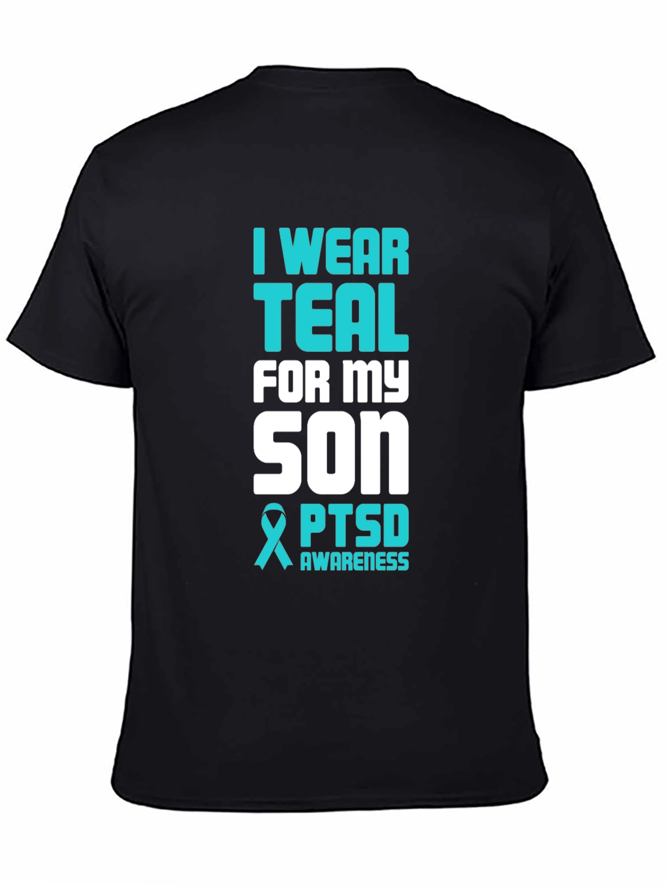 Teal PTSD Awareness T-Shirt