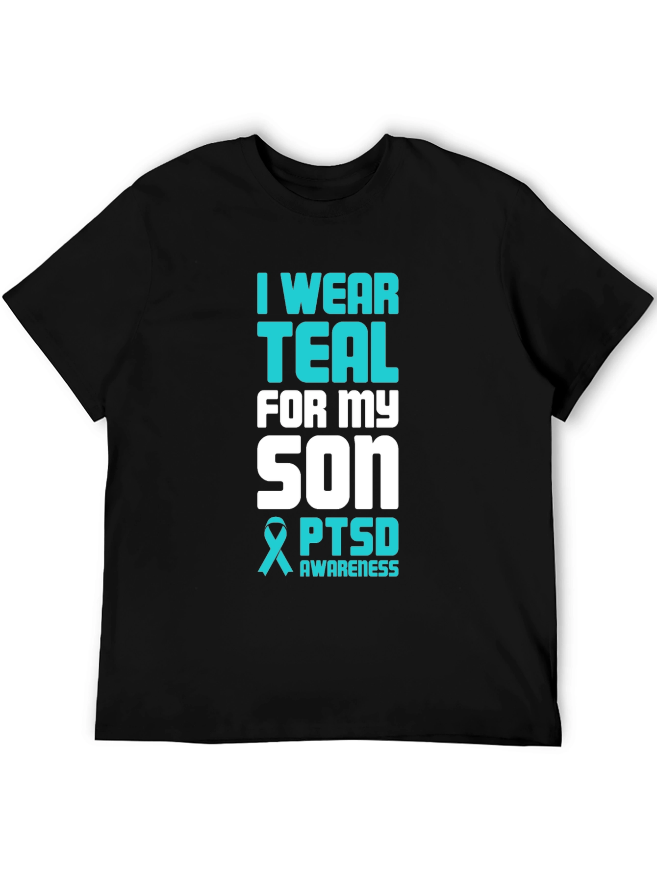 Teal PTSD Awareness T-Shirt